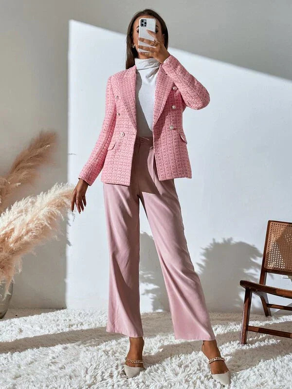 Blazer Xadrez Laura Gómez Trespassado