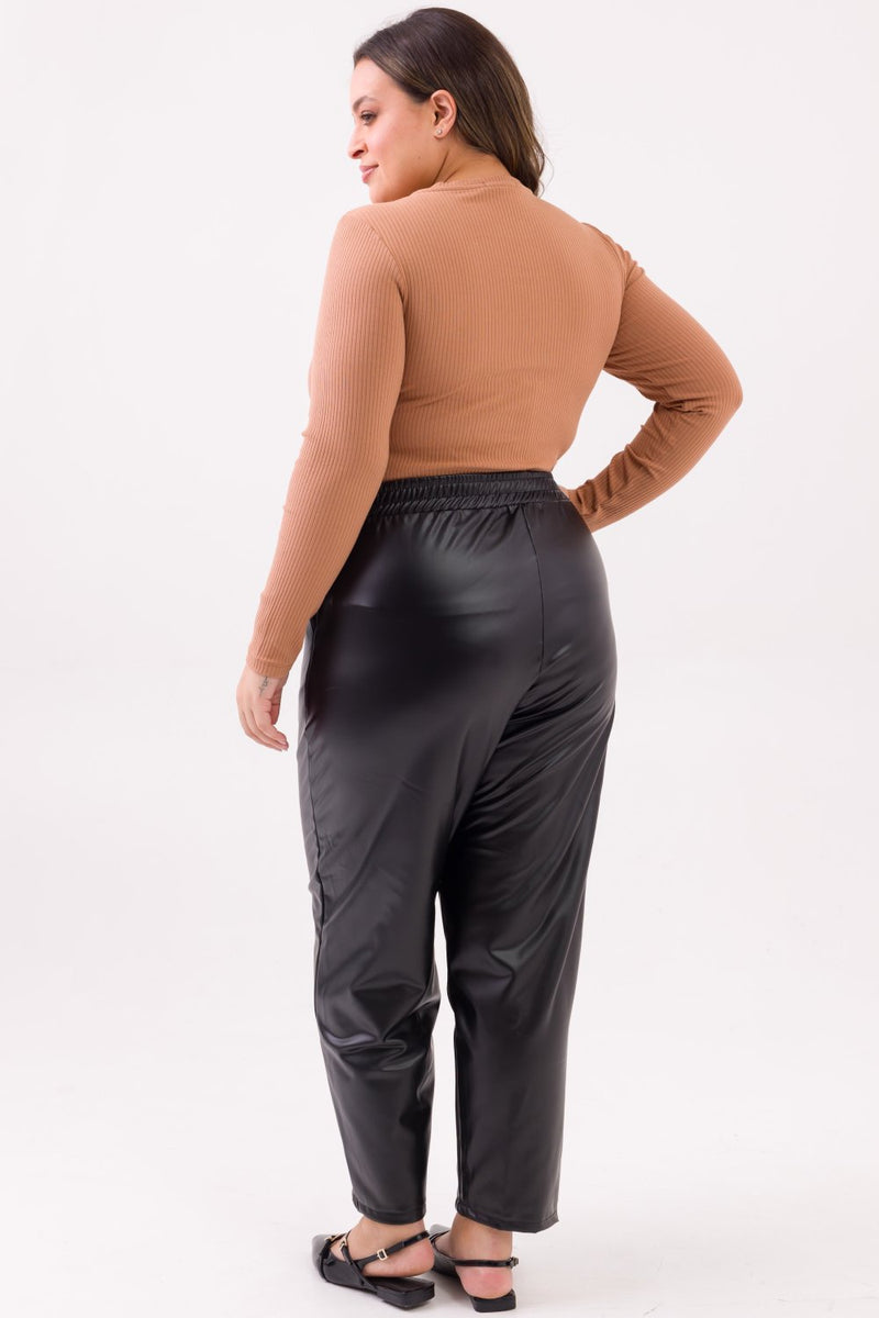 Blusa Wendy Canelado e Aplique Brilho Bege