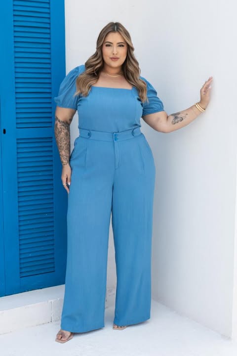 Conjunto Patel Cropped Calça