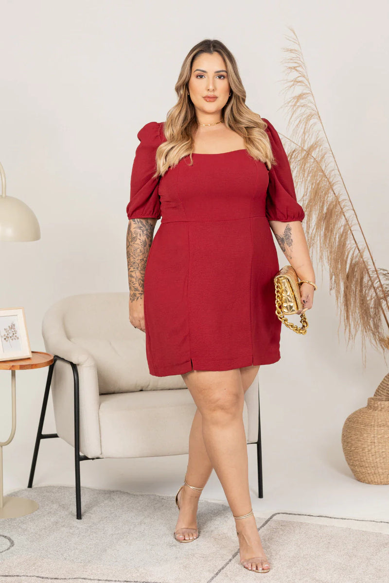 Vestido Aisha Dupont Lastex Plus Size
