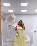 Vestido Colinas de Outono Lastex