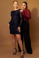 Vestido Curto Penélope Azul