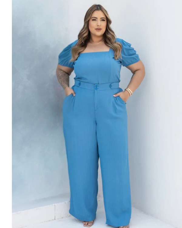 Conjunto Patel Cropped Calça