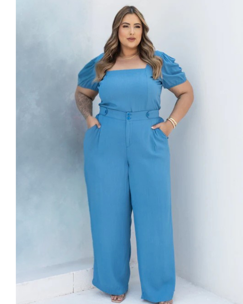 Conjunto Patel Cropped Calça