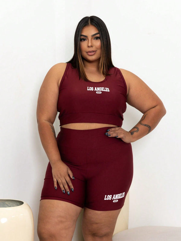 Conjunto Academia Estampado Los Angeles NY