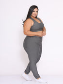 Conjunto Amélie Academia Legging Liso Simples Fitness