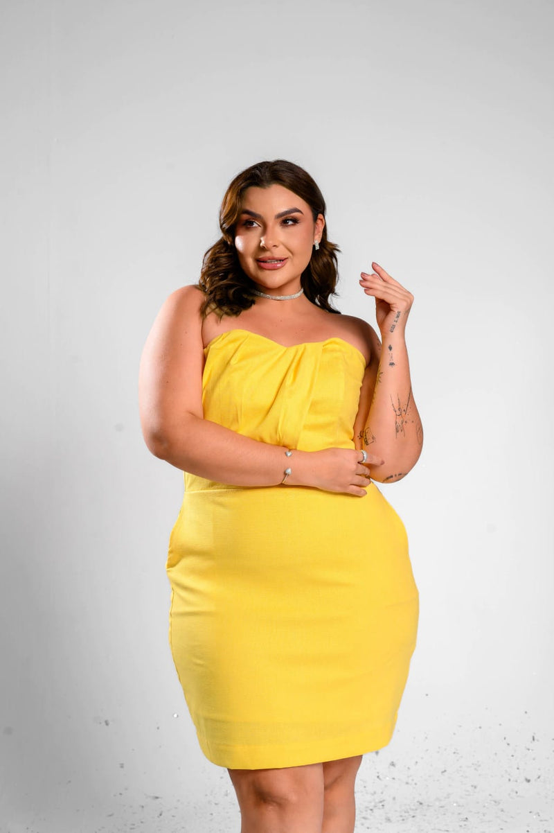 Vestido Jade Sem Alça