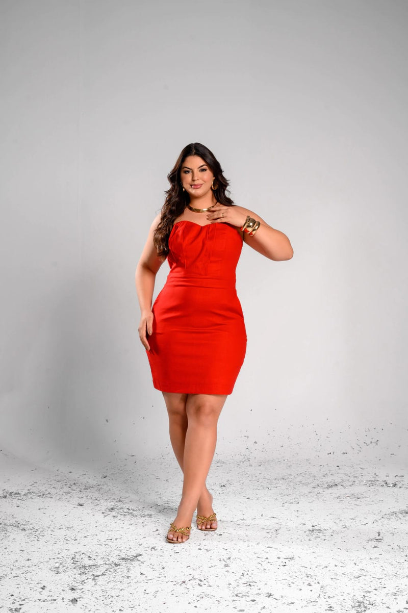 Vestido Jade Sem Alça