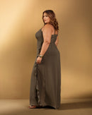 Vestido Serena Canela