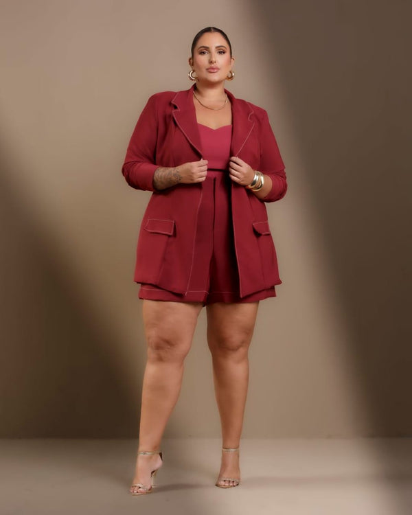 Conjunto Korty Blazer e Short