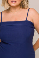 Vestido Midi Plus Size Alfaiataria Karina Marinho Cess