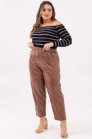 Blusa Ombro a Ombro Ketrin Canelado Preto