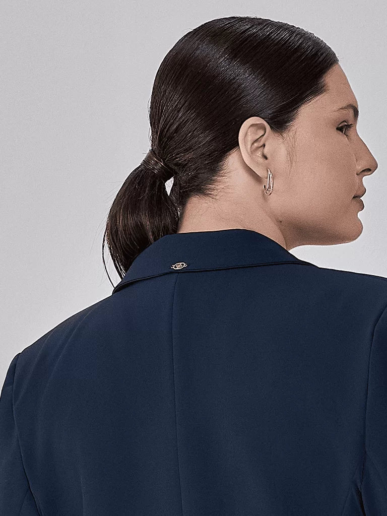 Blazer de Alfaiataria Botão Único