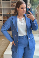 Blazer Alfaiataria Luz Tropical