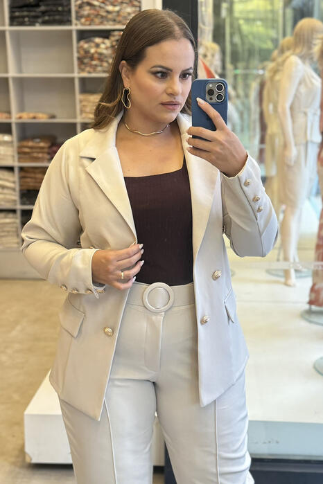 Blazer Alfaiataria Luz Tropical