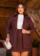 Blazer Chemise Plus Size
