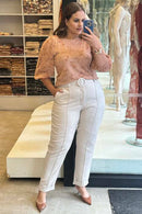 Blusa em Renda Azurine