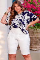 Blusa Estampa Paisley C/ Botões