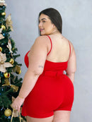 Conjunto Cátia Macaquinho Linho c Algodão