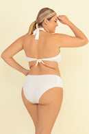 Biquíni Plus Size Preto Lateral Média Empina Bumbum