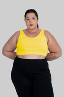 Top Com Alças Largas Com Forro Triplo