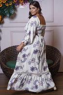 Vestido Giorgia Lastex Manga 7/8