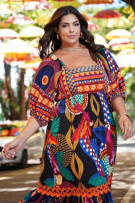 Vestido Alessandra Rossi Midi